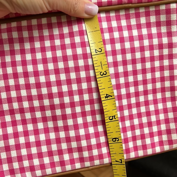 Ralph Lauren cosmetics pouch bag .leather trim - Picture 7 of 8